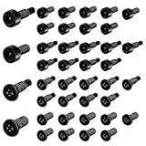 LLMSIX 40PCS Ring Doorbell Screws, Spare Ring Doorbell Security Screws Door Bell Replacement Security Screws Compatible with Video Doorbell Video Doorbell Pro (4 Types/40PCS)