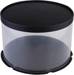 DOITOOL 1 Pc Boxes Cake Box Cake Stand with Dome Cupcakes Cupcake Container Plastic Cake Carrier Container Plastic Cake Carriers Round Cake Carrier Transparent Box Paper Travel Storage