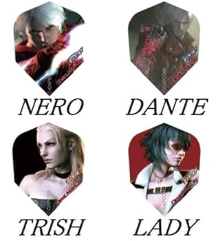 デビルメイクライ　DMC コラボ　原作 ダーツフライト　CAPCOM ネロ Amazon | DMC Devil May Cry（デビルメイクライ） ダーツ