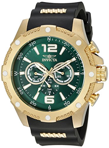Invicta Men's 19661 I-Force Analog Display Swiss Quartz Black Watch