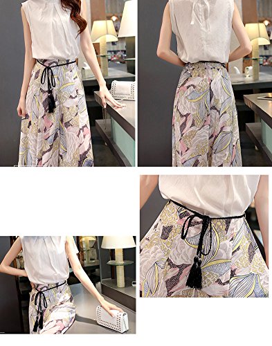 MoYoTo® Women's Fashion Bowknot Thin Braided Belt for Dress with Tassel (Multicolor)2