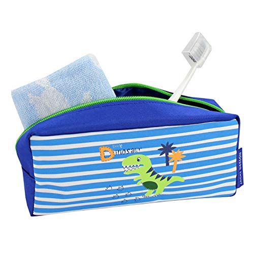 ESTOJO NECESSAIRE ESCOLAR INFANTIL CRIANÇA ZIPER MENINO JACKI DESIGN DINO