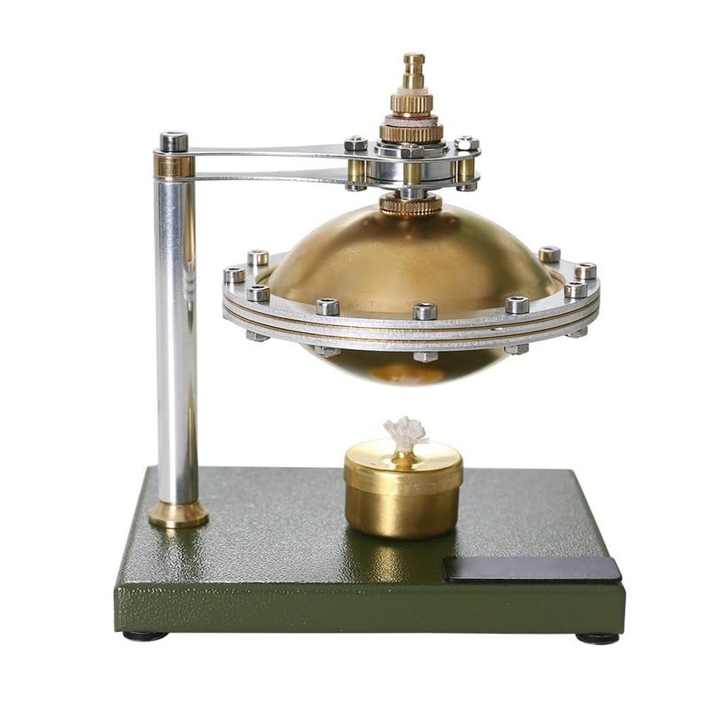 Moteur de moteur Stirling à air chaud à suspension par rotation d'ovni Générateur de chaleur et d'électricité à vapeur Modèle éducatif de kits de jouets