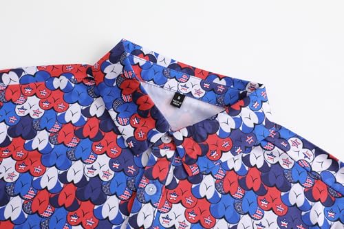 Mens Golf Polo Shirts Short Sleeve Moisture Wicking Dry Fit Performance Casual Funny Golf Polo Shirts for Men3