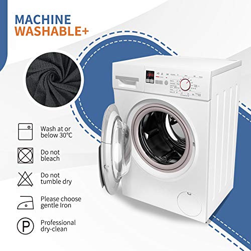 Jiviner Newest 3 Pieces Couch Covers For 2 Cushion Couch Stretch Sofa Slipcover With 2 Extra Large Seat Cushion Covers Thick Fitted Loveseat Sofa Covers For Living Room (Xl Loveseat, Dark Gray) #TOP4