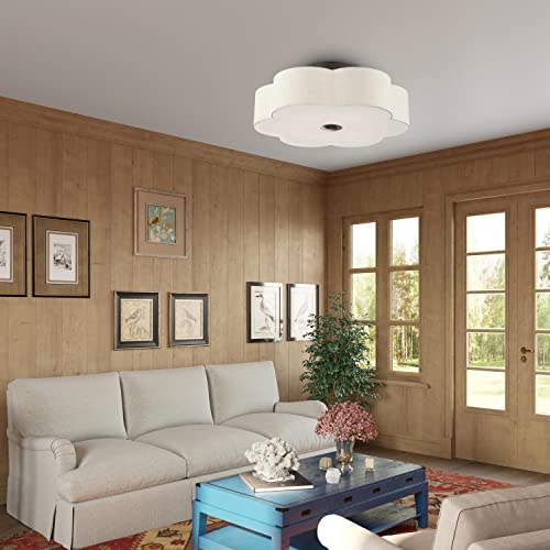 Livex Lighting 6 Light English Bronze Semi Flush, 28 x 28 x 11.25 by Livex - Image 3