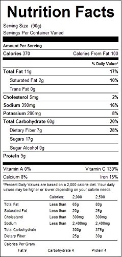 Avena Instantánea Saborizada - 2.5 Lb (Cinnamon Pecan Sticky Bun) miniatura 3