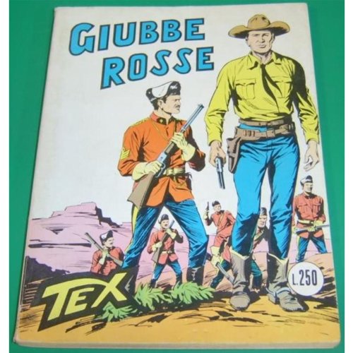  TEX GIGANTE n. 124 Giubbe rosse Febbraio 1971