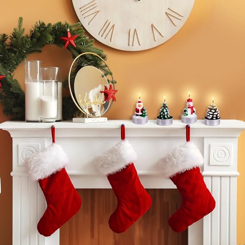 Artcreativity AC-2999 Bulk Christmas Candle Set - Includes 12 Christmas Tealight Candles In Festive Designs - Indoor Christmas Decorations - Xmas Party Supplies - Tealight Candles (Bulk) For Holiday Décor thumb #4