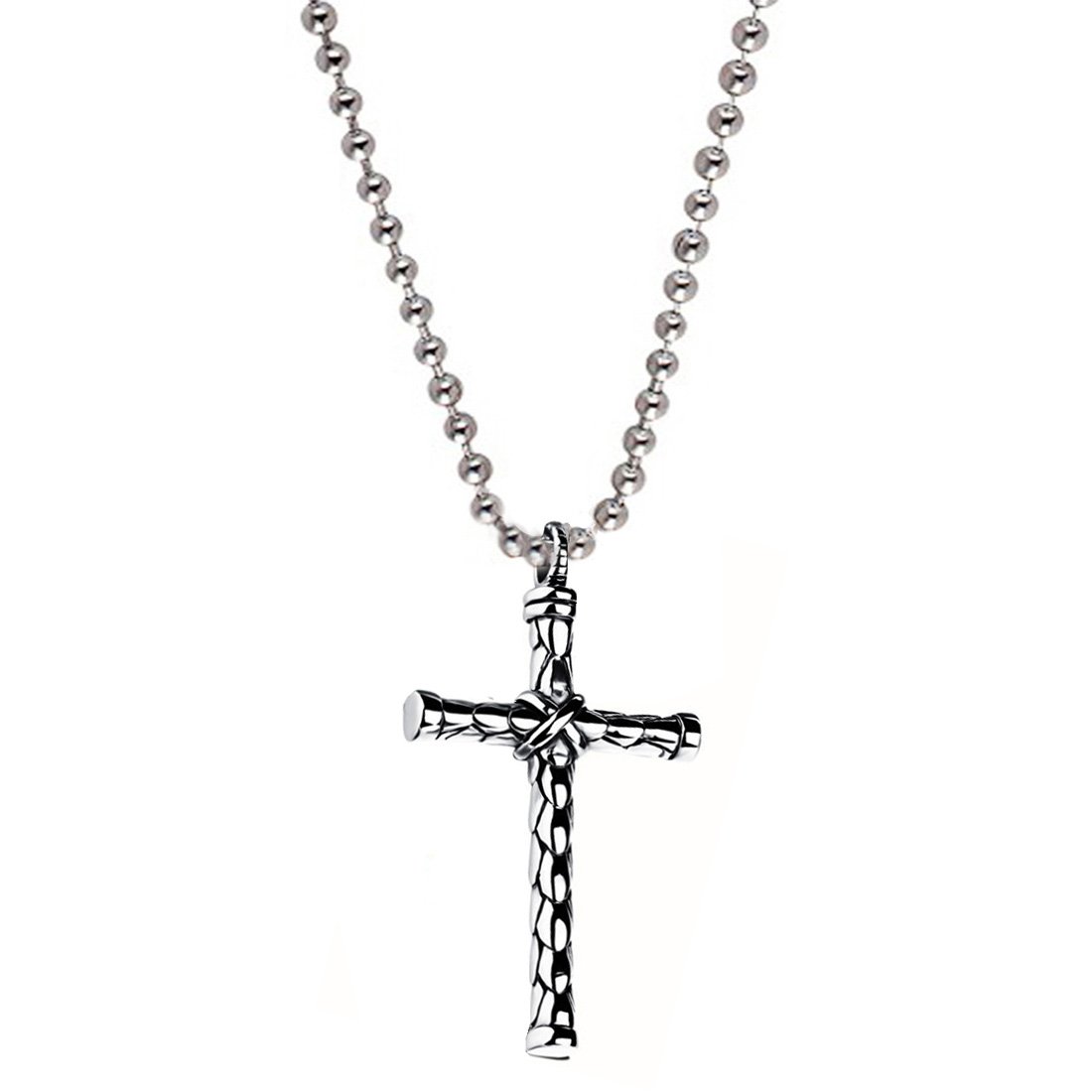 Sullery Cristmas Gift Christ Jesus Cross Locket Silver Stainless Steel Necklace Chain for Men and Women (B0BSXQKC4Y) Amazon Price History, Amazon Price Tracker