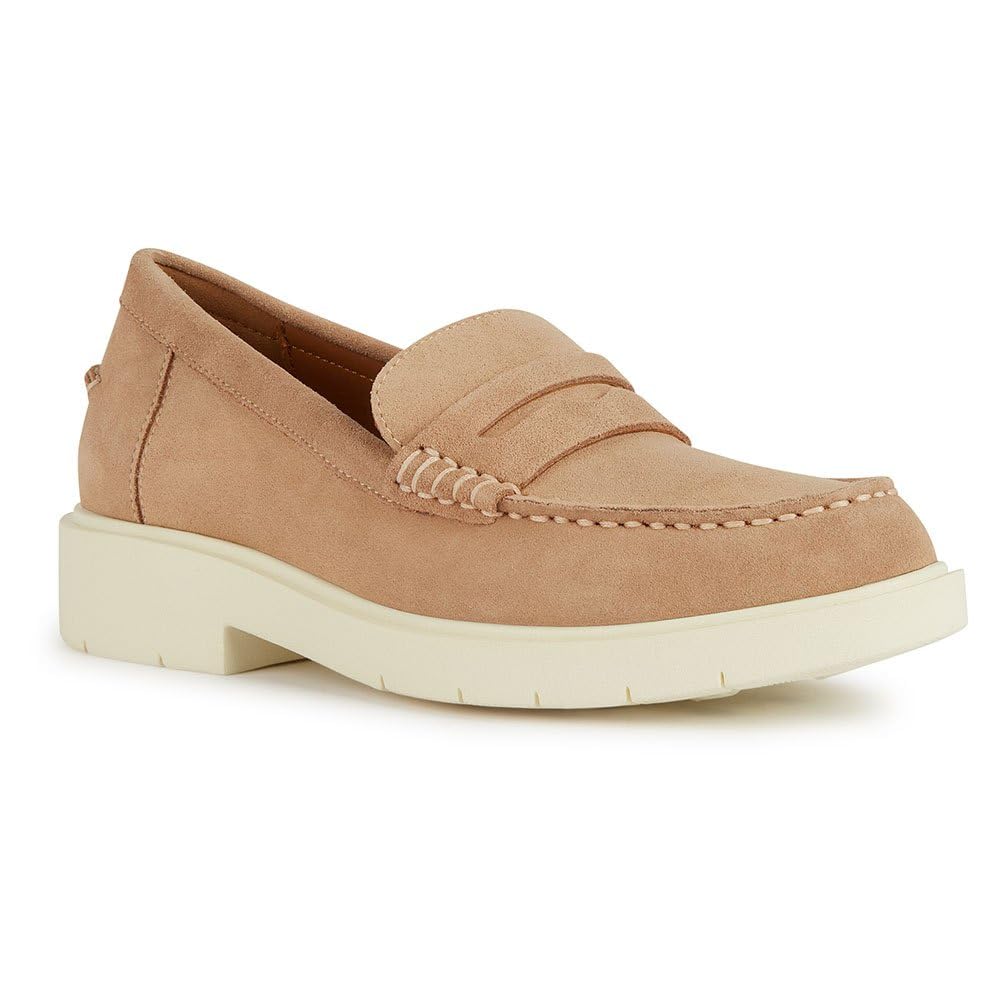 Geox D Spherica EC1 A, Moccasin Donna, Dk Skin, 39 Eu-image