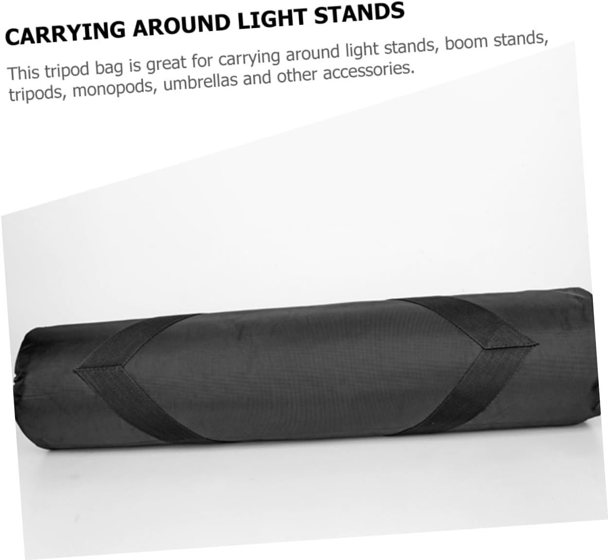 Operitacx Heavy Duty Oxford Cloth Tripod Bag Shoulder Strap Padded Carrying Case for Cameras Monopods Lights for Outdoor Photography and Travel