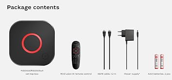 MAG544W3 Linux TV Set-Top Box 4K HDR Streaming Media Player, 4K and HEVC Support,Dolby Digital Plus, Built-in Wi-Fi 5G, 1GB DDR4 RAM, 4GB Flash Memory Bonus Silicone Case