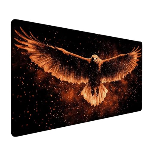 Tapis de souris gamer XXL 1200x400x3mm noir animal antidérapant XZ-101