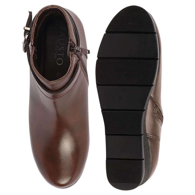 Image of FAUSTO Women Zipper Closure Boots