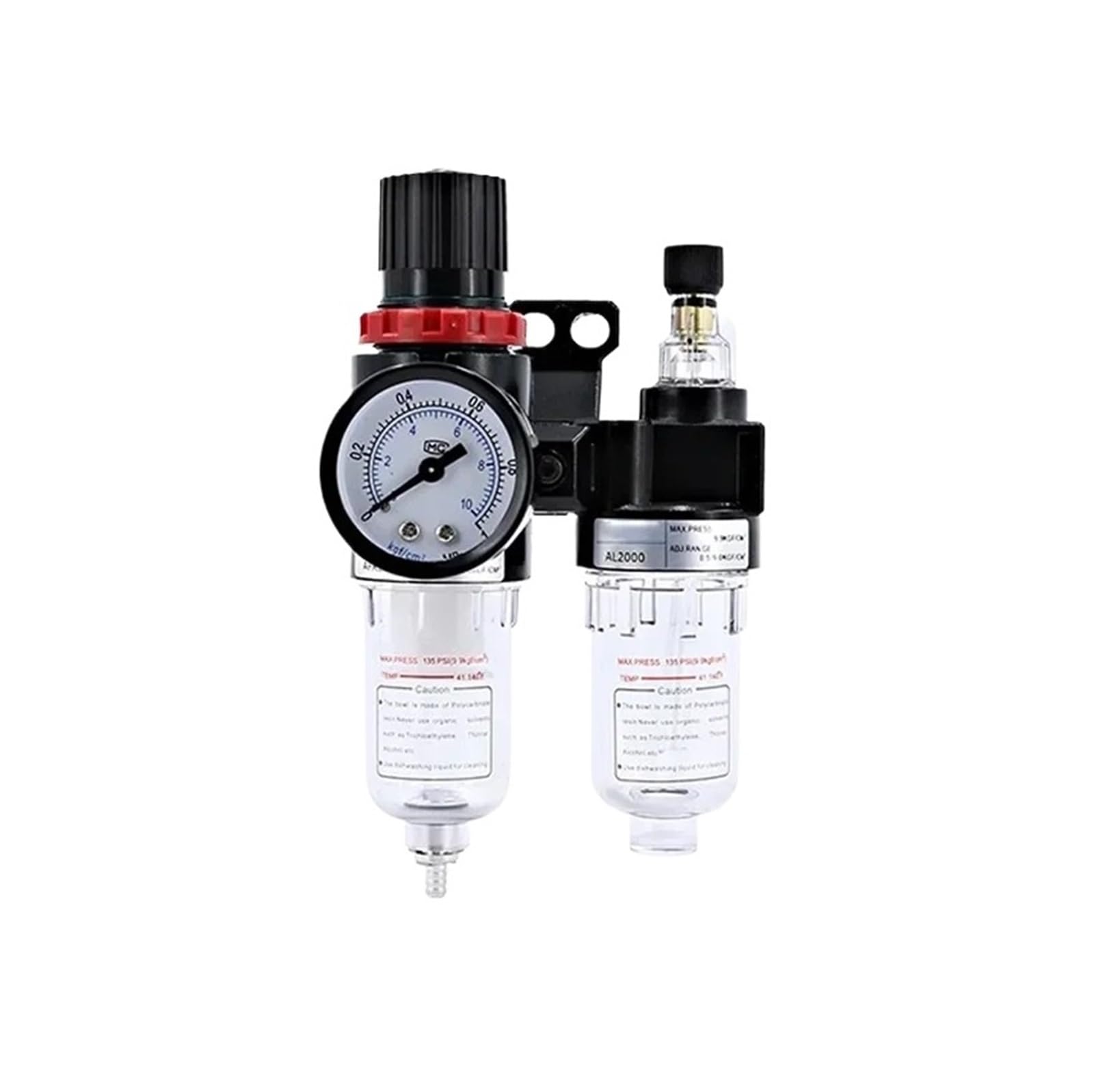 Compresseurs d'air AFC2000 G1/4 avec filtre détendeur et lubrificateur pour réseau pneumatique