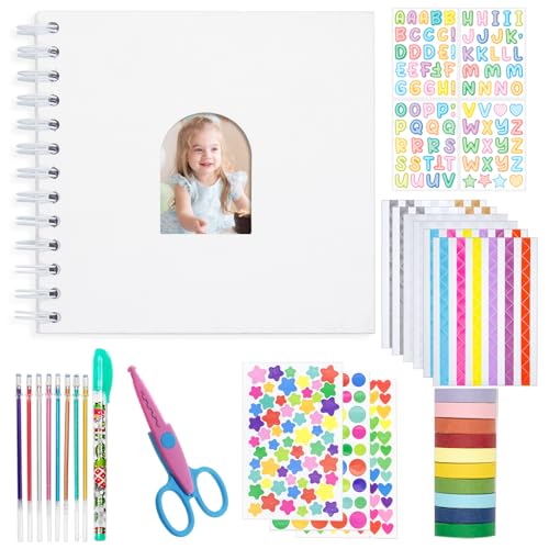 Kid Scrapbook DIY Photo Album Kit for Kids