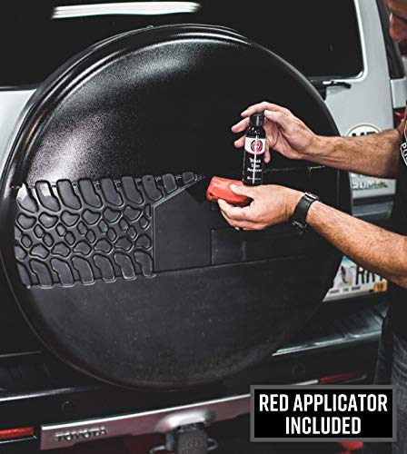 Adam's New Black Trim Restorer - Restores Plastic Trim To A Rich, Black Color With A Factory-New Appearance - Lasts Several Months Per Treatment (4 Oz With Applicator) #TOP5