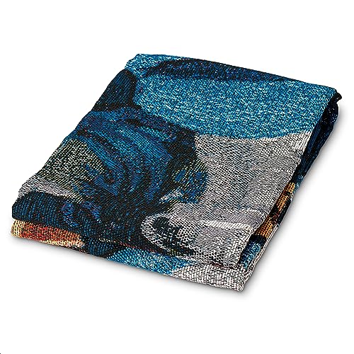 Harry Potter, Ravenclaw Crest Woven Tapestry Throw Blanket, 48" x 60"