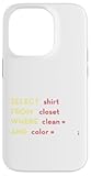 Choose Shirt | Programmer Query Geek Case for iPhone 14 Pro