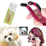 Dog Hair Coloring Tool Hair Bleach Pet Hair Styling Comb Highlight Hair Dye Brush A type D.I.Y.