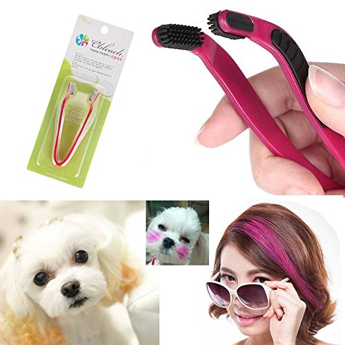 Dog Hair Coloring Tool Hair Bleach Pet Hair Styling Comb Highlight Hair Dye Brush A type D.I.Y.