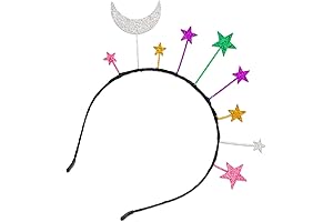 Starry, Starry Night. Glowing, Moonlit Headband
