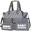 Sac à Langer Lekebaby Grande Capacité - Matelas Intégré & Poches Multifonctions