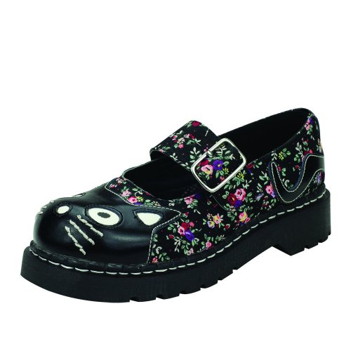 T.U.K. Kitty Cat Mary Jane Shoes for Women Round Toe Ankle Strap Oxford Shoes product thumbnail 15