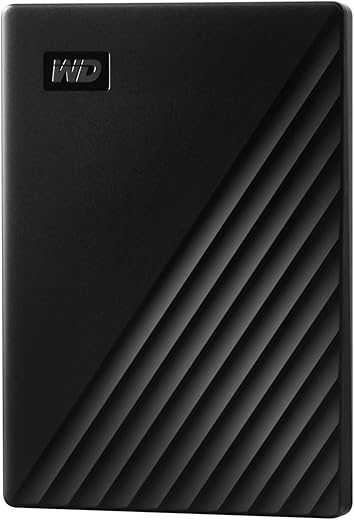 WD 5TB My Passport Portable HDD USB 3.0 with Device Management, Backup and Password Protection Software Works with PC, Xbox and Playstation, Black