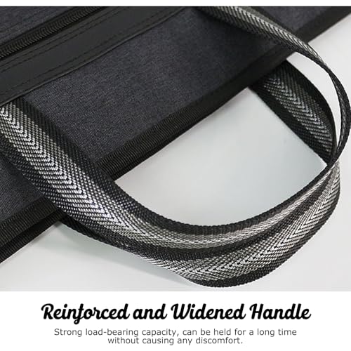 fengyi Large Capacity Business Briefcase, A4 Office Handbag, Oxford Cloth Conference Bag, Multi-layer Storage for Laptop4