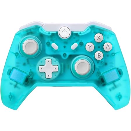 スイッチ コントローラー JFUNE ジャイロセンサー搭載 Switch コントローラー 任天堂 スイッチに対応 HD振動 連射機能 Switch  Proコントローラー Bluetooth接続 ニンテンドースイッチ ワイヤレス コントローラー（グリーン）
