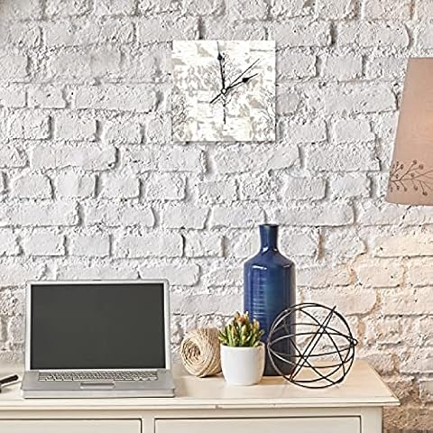 Birch Trees Design Modern Wall Clock Cover