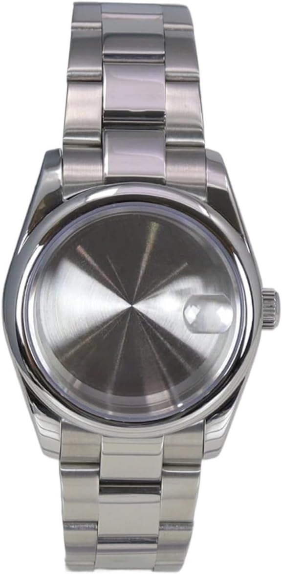 36mm/40mm Stainless Steel Watch Case with Sapphire Glass for NH35/NH36 & 8215 Movements