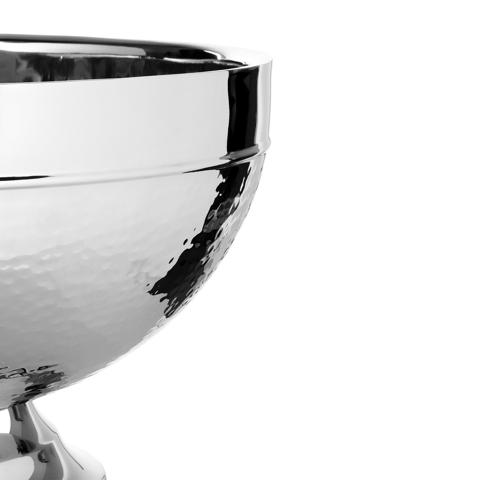 Fink Nassau/Punchbowl,Edelstahl,gehämmert/D.32cm,H.21,5cm