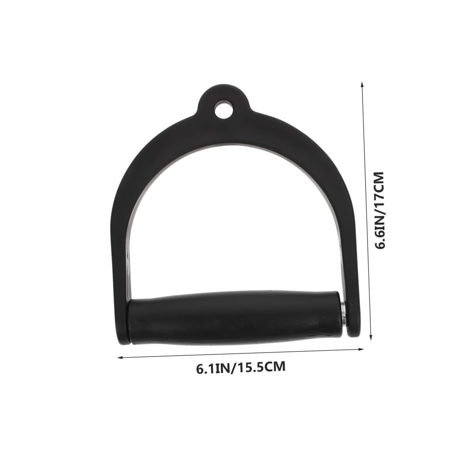 POPETPOP 4 Impugnatura Fitness Antiscivolo in Plastica Durevole per Palestra e Allenamento Casa Maniglia Ergonomica Resistente per Accessori Fitness e Elastici