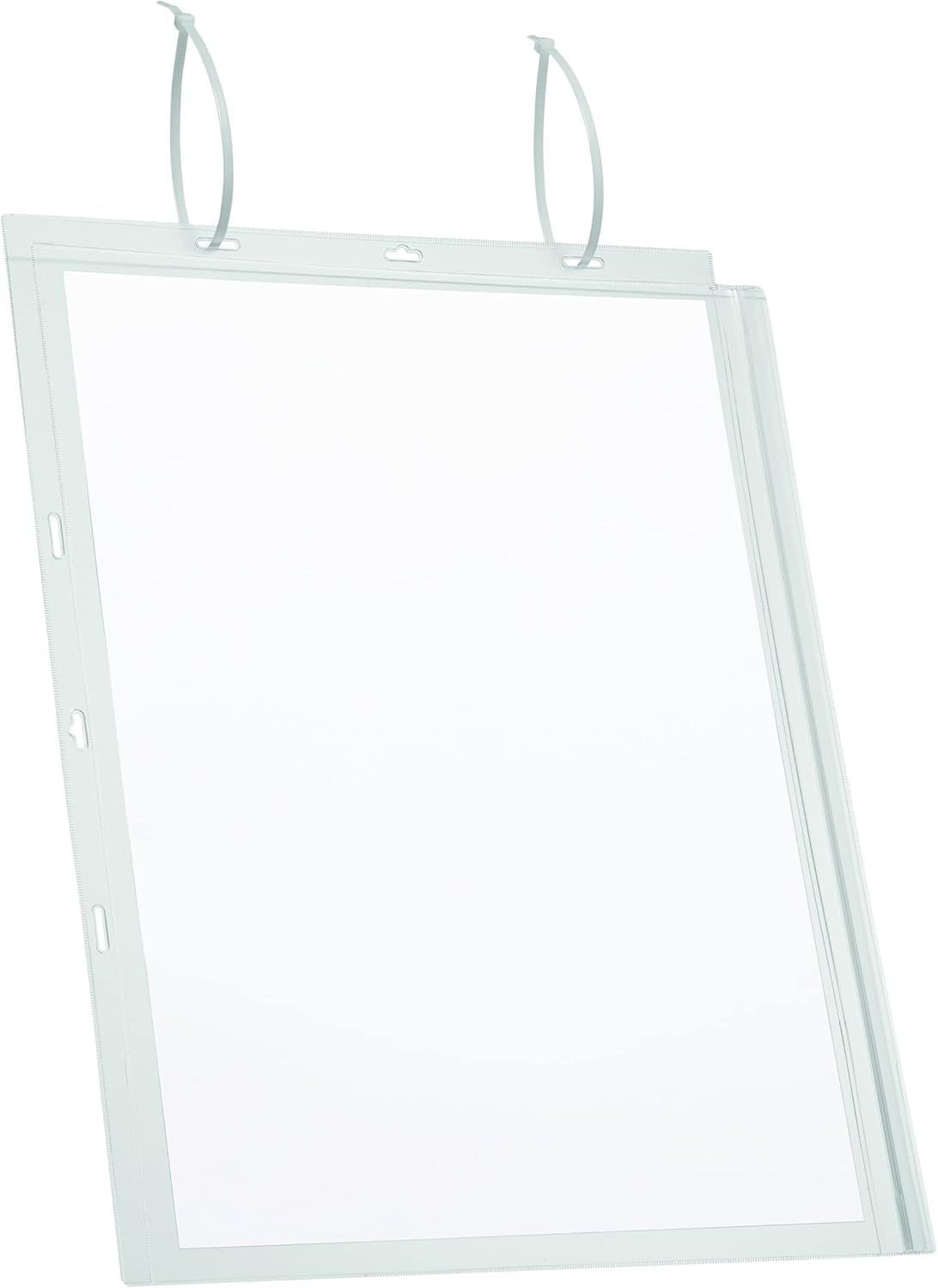 Durable 502819 Funda impermeable A3 con bridas, bolsa de 5, transparente