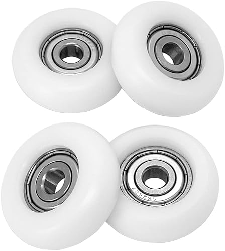 Miniatura 5 de Juego de 4 piezas de repuesto para ruedas de gimnasio totales y rodillos, apto para modelos de gimnasio 2000, 3000, algunos 3000 XL y algunos muy
