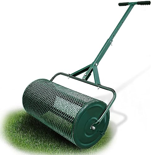 Esparcidor de compost metálico de 24 pulgadas