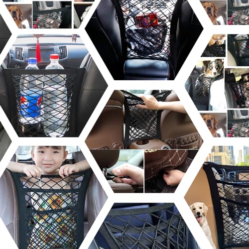 Rede Porta Treco Organizador Universal Multiuso para Bancos de Carro