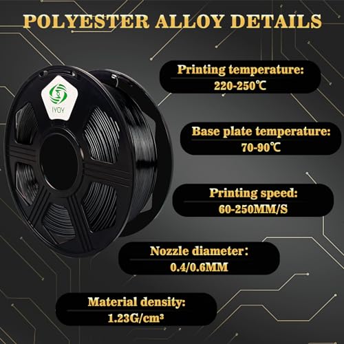 Snapklik.com : 3D Printer Filament, PBT Filament 1.75mm, Polyester ...