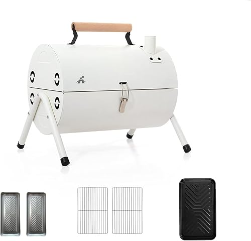 ALANES Portable Charcoal Grill Barbecue Grill Folding Set for BBQ Grilling