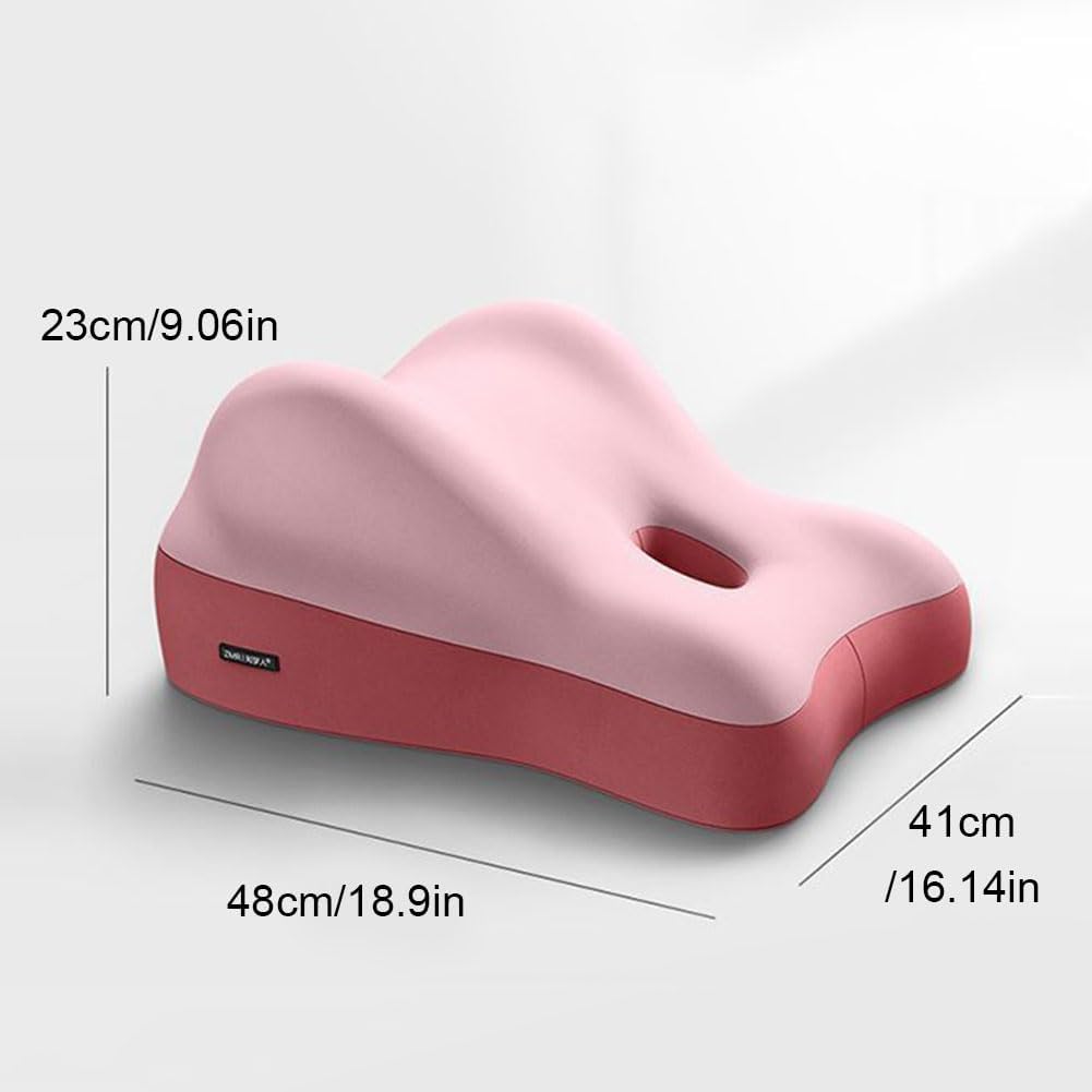Couples Butt Cushion for Pregnant Women - Sturdy Design, Suitable for Home Use, Ideal for Sitting and Lying, Modern and Simple Style (Pink)