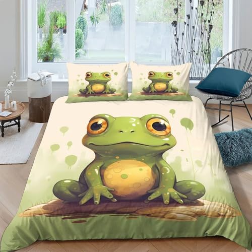 Housse de couette 3D chien mignon parure de lit double hypoallergique - 4