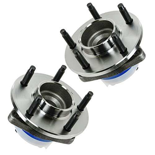 Image of TRQ 2 Piece Rear Wheel Bearing & Hub Assembly Set Compatible with 2005 Buick Terraza 2003-2007 Cadillac CTS 2005-2011 STS Chevrolet Uplander Saturn Relay