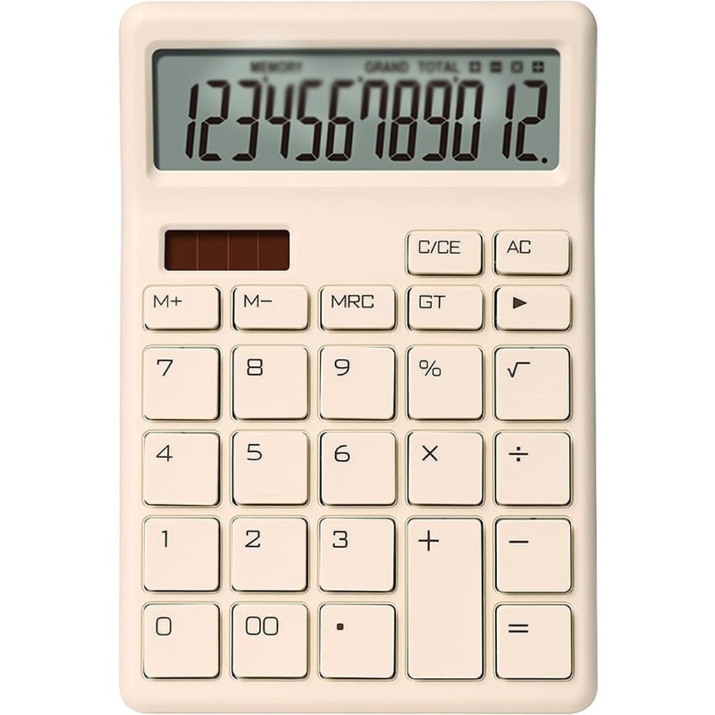 Calculadora solar para uso en oficinas y escritorios de estudiantes activos