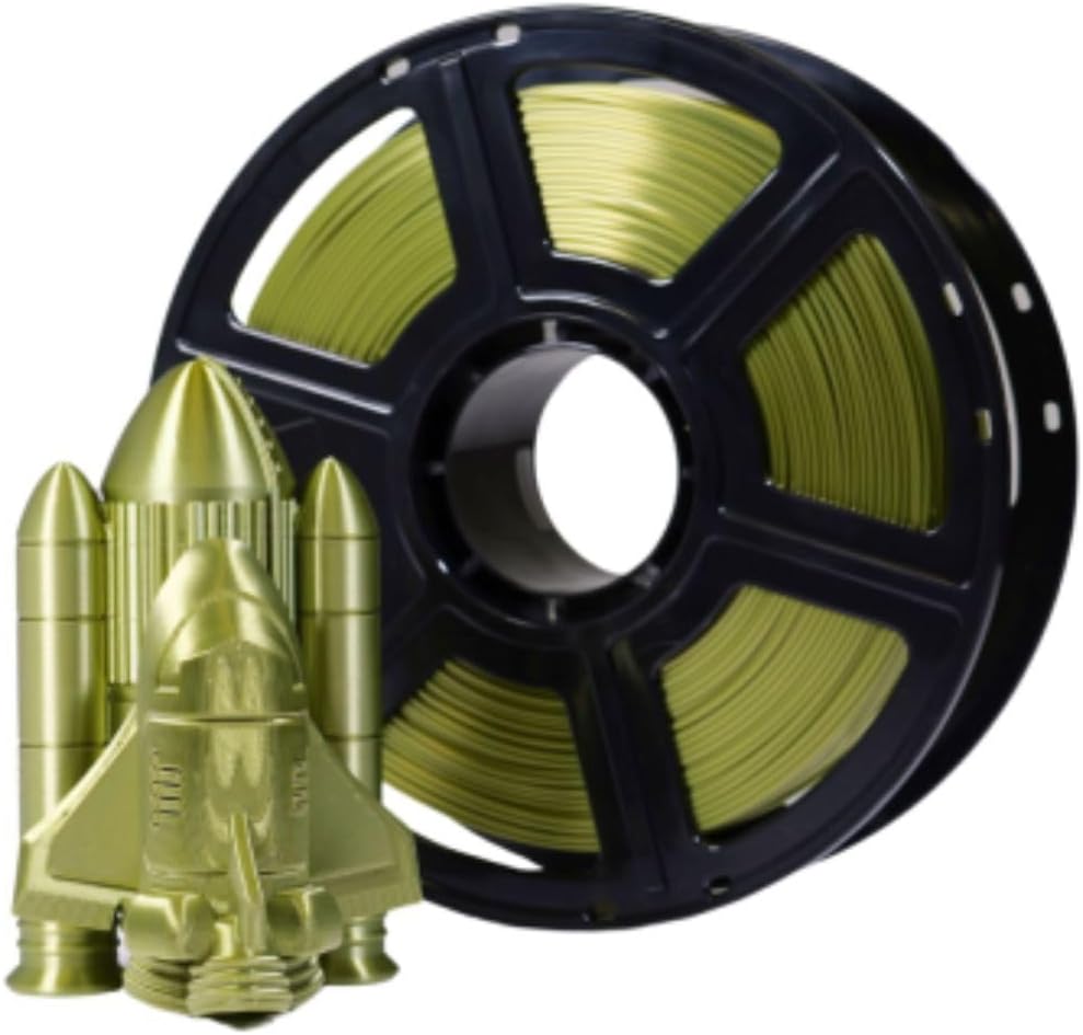 MakerBot 375-0084A Metallic Color Series 1.75mm PLA Filament for Sketch and Sketch Large Printers (Shimmering Silver, 2.2 Lb)