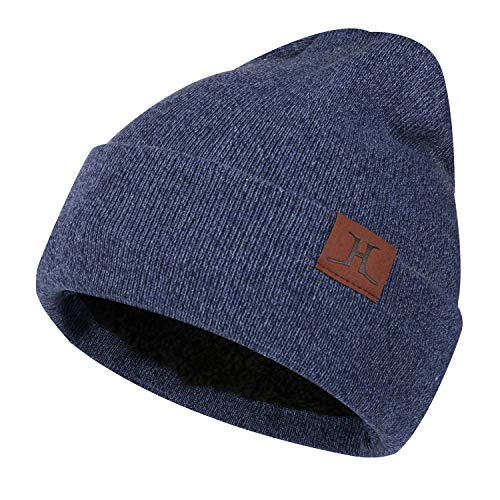 FZ FANTASTIC ZONE Men & Women Winter Warm Beanie Knit Hat Soft Slouchy Skull Cap with Fleece Lined