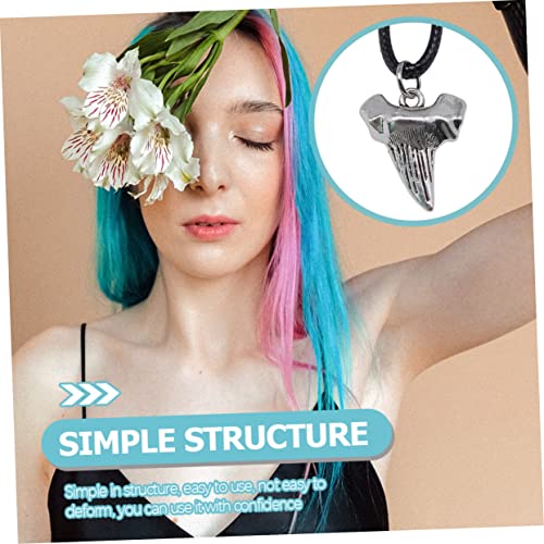 Men Necklace Shark Tooth Necklace Black Necklace For Men Mens Necklaces Black Men Pendant Wolf Necklace Pendant Necklace Personalized Necklace Men Pendant Necklace Hip-Hop Necklace #TOP7