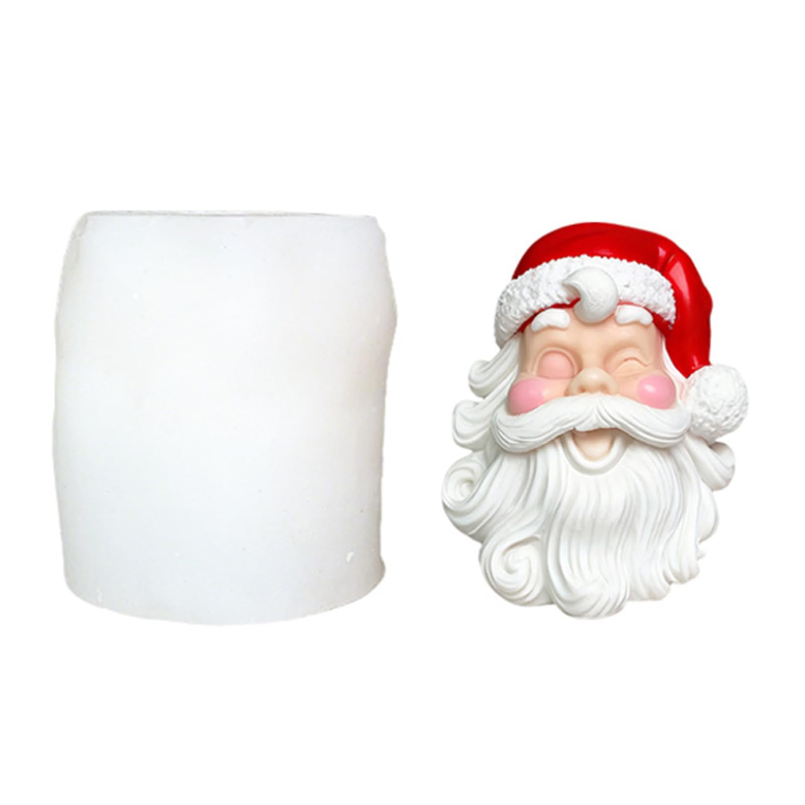 Kalttoy Christmas Theme Silicone Mold Santa Clause Silicone for Soap Christmas Decoration Mold for Craft